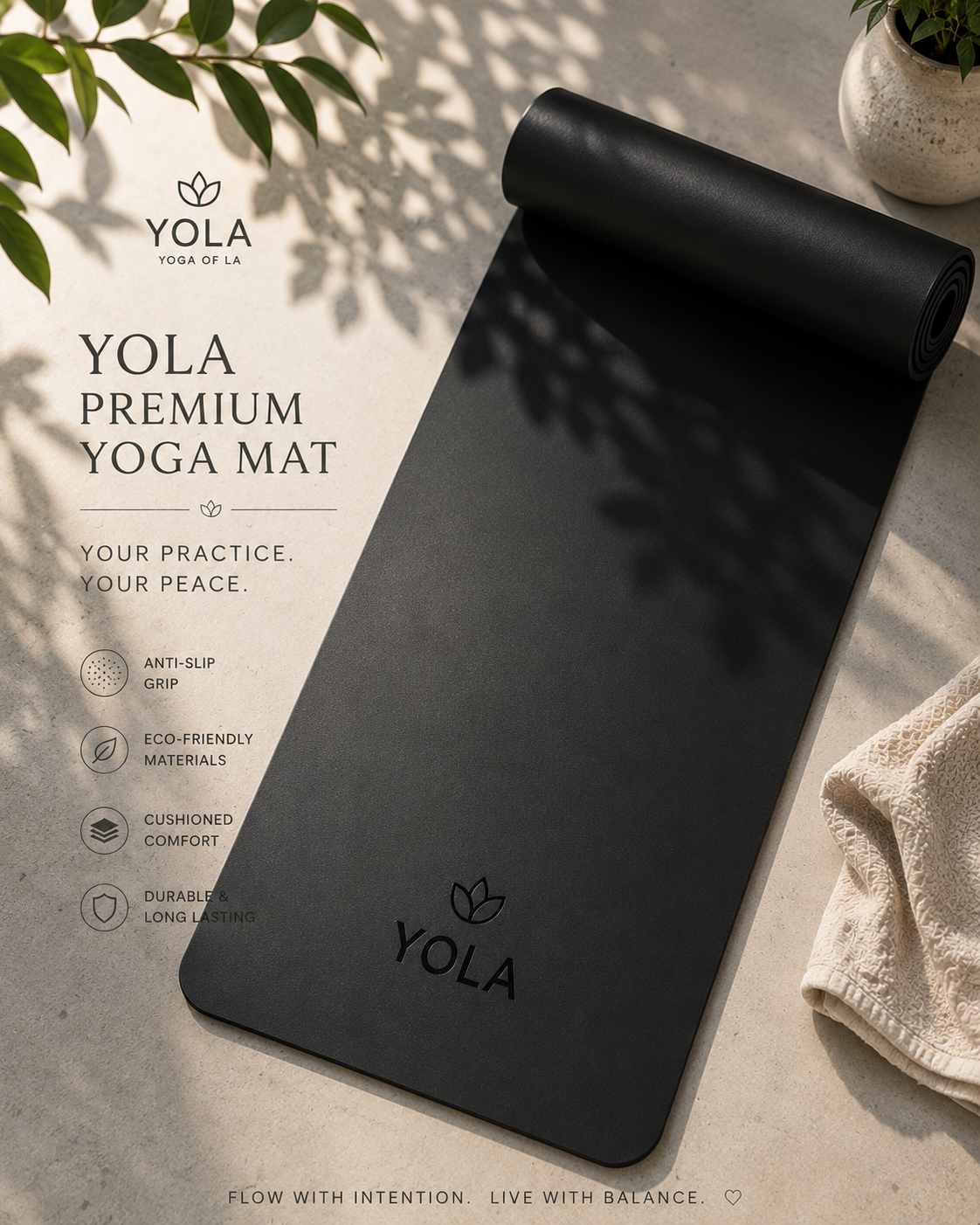 YOLA Premium Yoga Mat