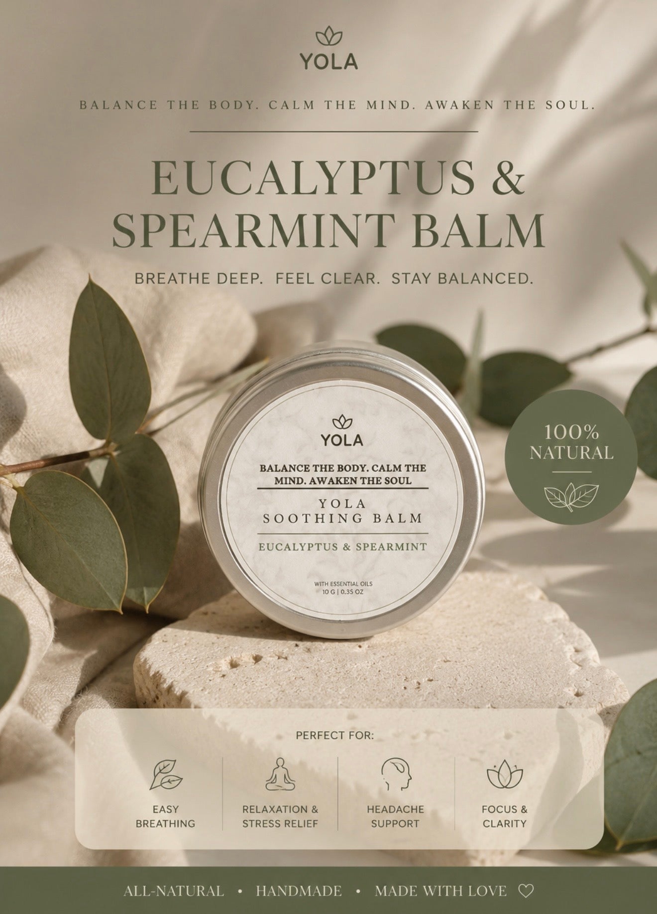 YOLA Active Relief Balm