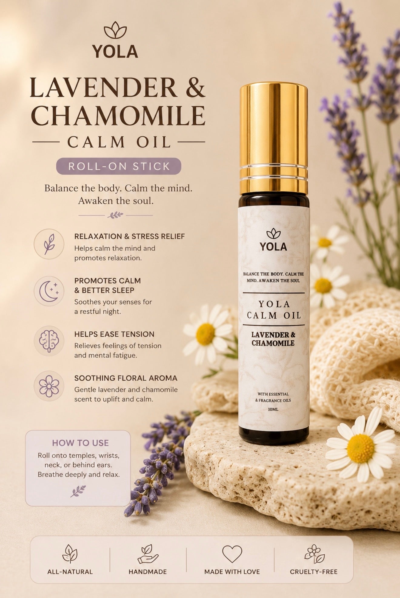 YOLA Boost Oil Roll-On